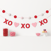 Happy Valentine's Day MDF Banner Set